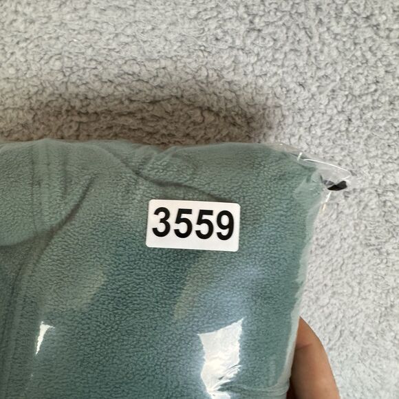 Lyle & Scott Scotland Sweater Mens XXL Green 1/4 Zip Fleece Lightweight - Picture 7 of 7